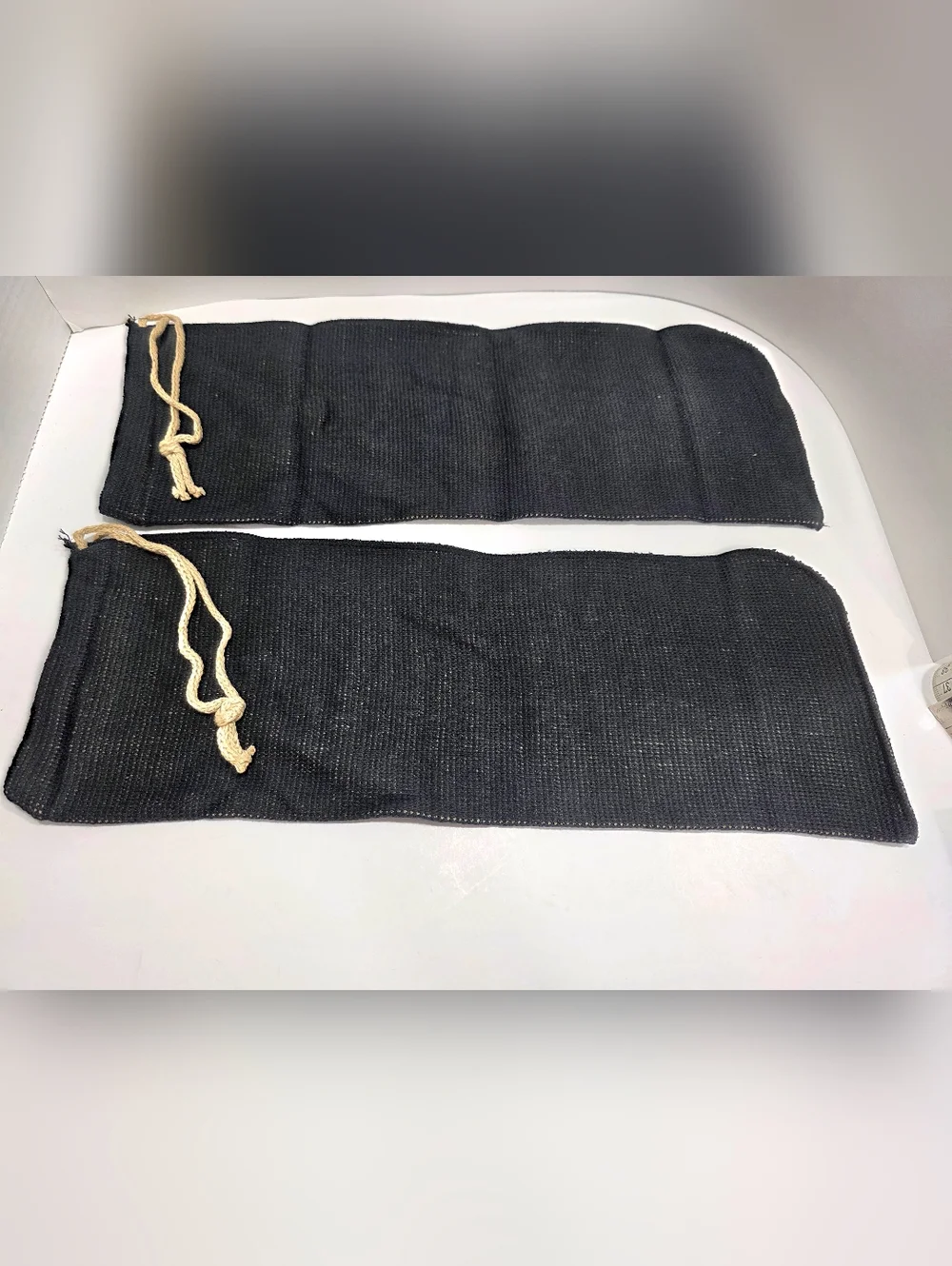 Neiman Marcus Vintage Knit Shoe Mittens Or Dust Bags NWOT